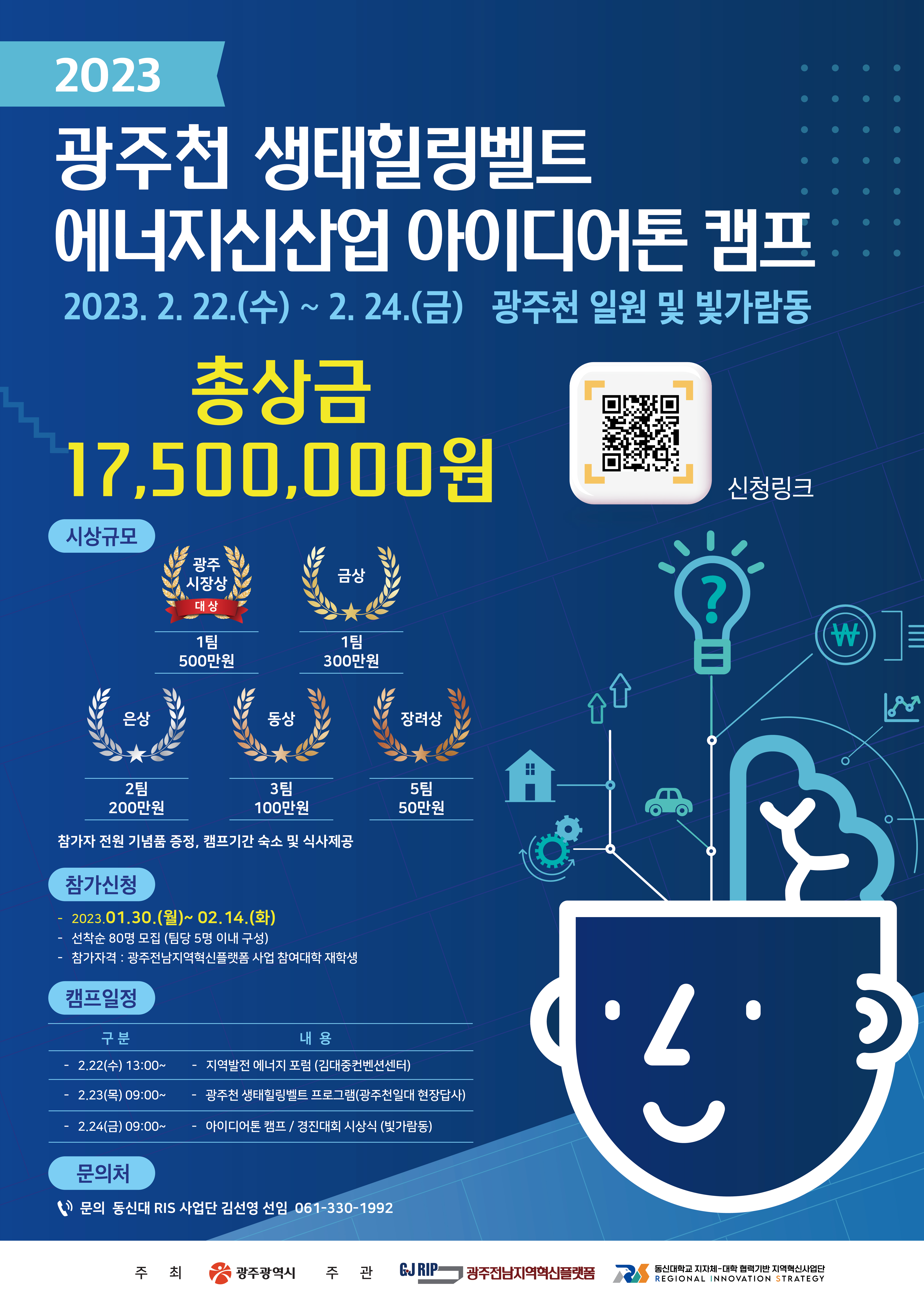 2023 광주천 생태힐링벨트, 에너지신산업 아이디어톤 캠프